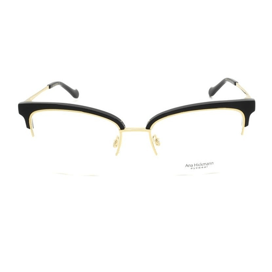 Armação Ana Hickmann AH1378 A01 53 - Preto Armação Ana Hickmann AH1378 A01 53 - Preto