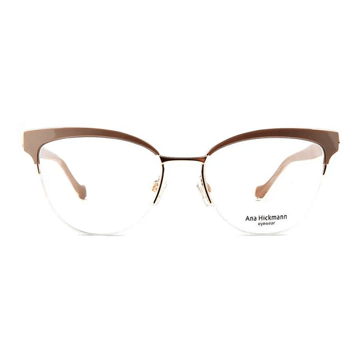 Armação Ana Hickmann AH1376 D01 53 - Marrom Armação Ana Hickmann AH1376 D01 53 - Marrom