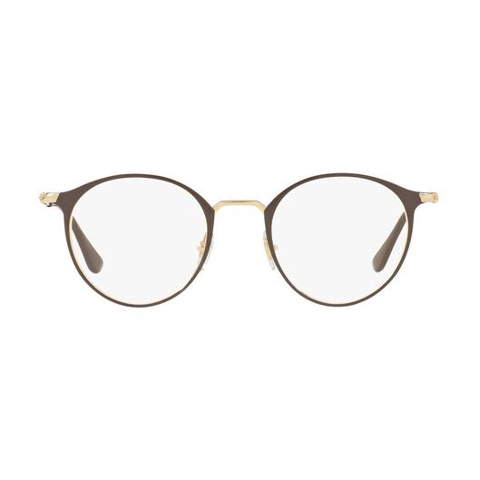 Armação Ray Ban RX6378 2905 49 - Marrom Armação Ray Ban RX6378 2905 49 - Marrom