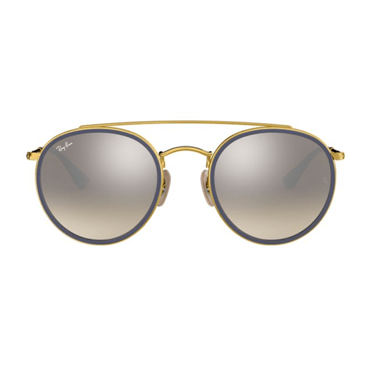 Óculos de sol Ray Ban Round Bridge RB3647N 001/9U 51 - Dourado Óculos de sol Ray Ban Round Bridge RB3647N 001/9U 51 - Dourado
