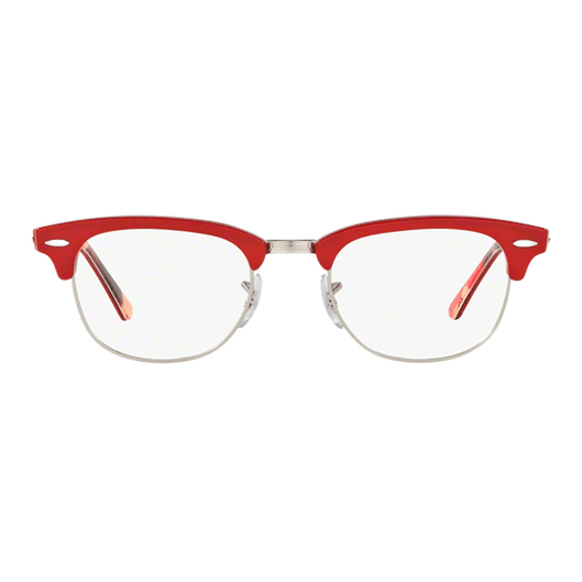 Armação Ray Ban Clubmaster RX5154 5651 51 - Prata Armação Ray Ban Clubmaster RX5154 5651 51 - Prata