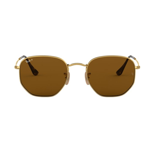 Óculos de sol Ray Ban Hexagonal RB3548NL 001/57 54 - Dourado Óculos de sol Ray Ban Hexagonal RB3548NL 001/57 54 - Dourado