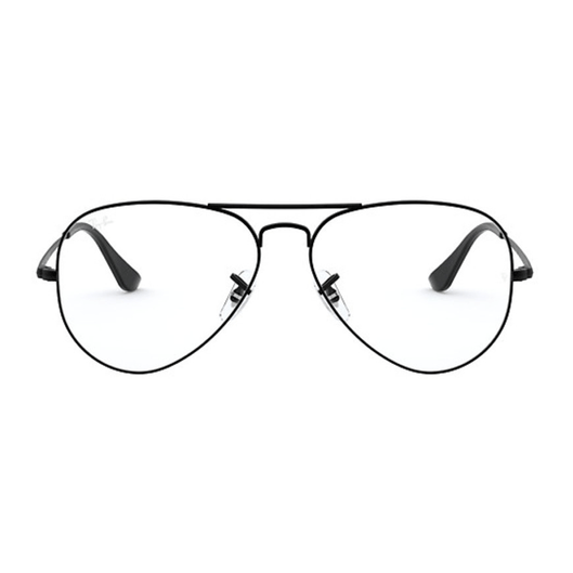 Armação Ray Ban Aviator RX6489 2503 58 - Preto Armação Ray Ban Aviator RX6489 2503 58 - Preto