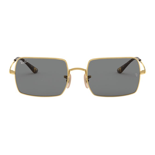 Óculos de sol Ray Ban Rectangle RB1969 9150B1 54 - Dourado Óculos de sol Ray Ban Rectangle RB1969 9150B1 54 - Dourado