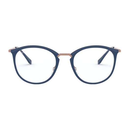 Armação Ray Ban RX7140 5853 49 - Azul Armação Ray Ban RX7140 5853 49 - Azul