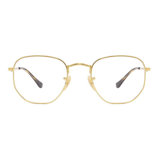 Armação Ray Ban RX6448 2500 54 - Dourado Armação Ray Ban RX6448 2500 54 - Dourado