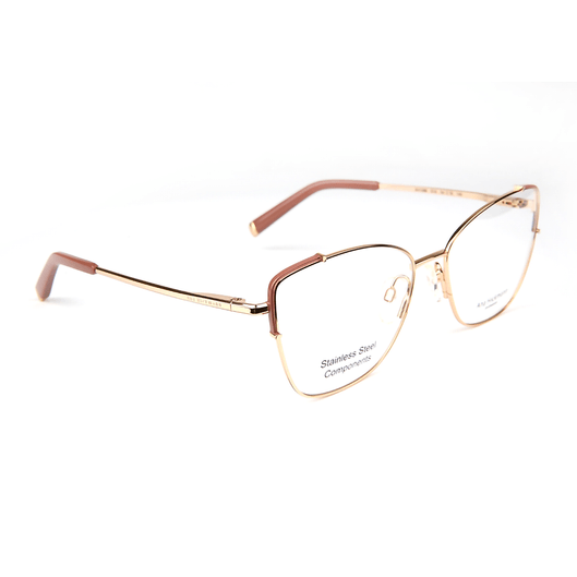 Armação Ana Hickmann AH1396 01A 54 - Dourado Armação Ana Hickmann AH1396 01A 54 - Dourado