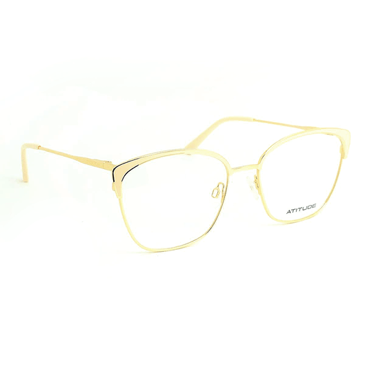 Armação Atitude AT6226IN N01 55 - Nude Armação Atitude AT6226IN N01 55 - Nude