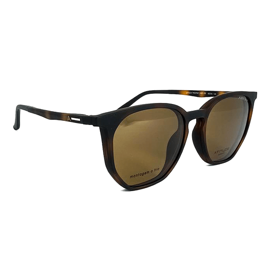 Armação Atitude ATTACH TROPEZ G21 52 - Tartaruga Armação Atitude ATTACH TROPEZ G21 52 - Tartaruga