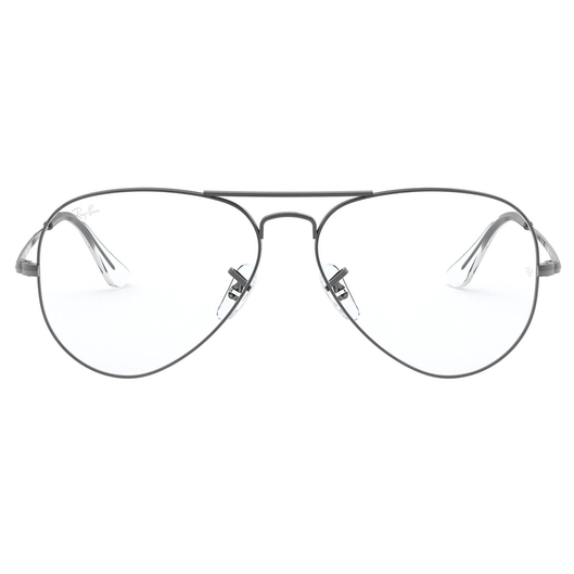 Armação Ray Ban RX6489 2502 58 - Cinza Armação Ray Ban RX6489 2502 58 - Cinza