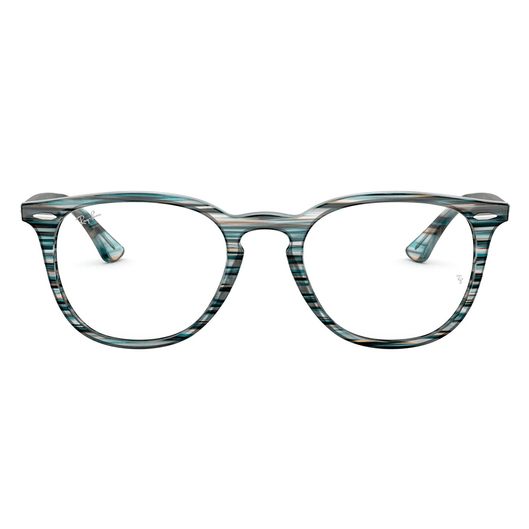 Armação Ray Ban RX7159 5750 52 - Azul Armação Ray Ban RX7159 5750 52 - Azul