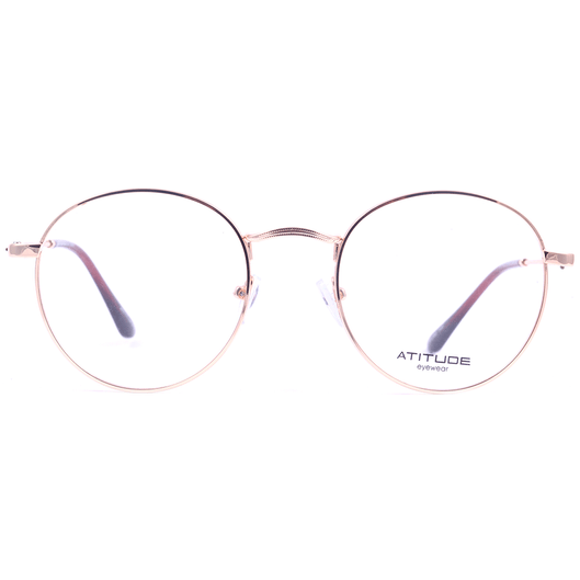 Armação Atitude ATTACH ROUND 04A 50 - Dourado Armação Atitude ATTACH ROUND 04A 50 - Dourado